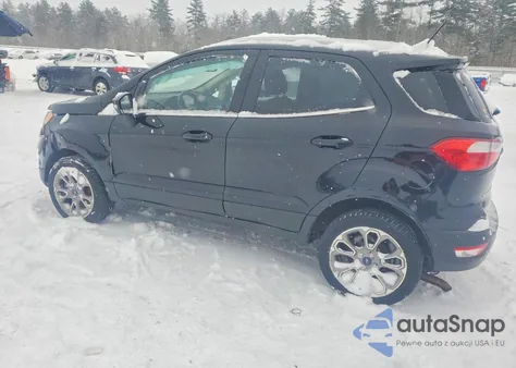 2019 Ford Ecosport Titanium z USA, uszkodzony, nr VIN MAJ6S3KL5KC295701